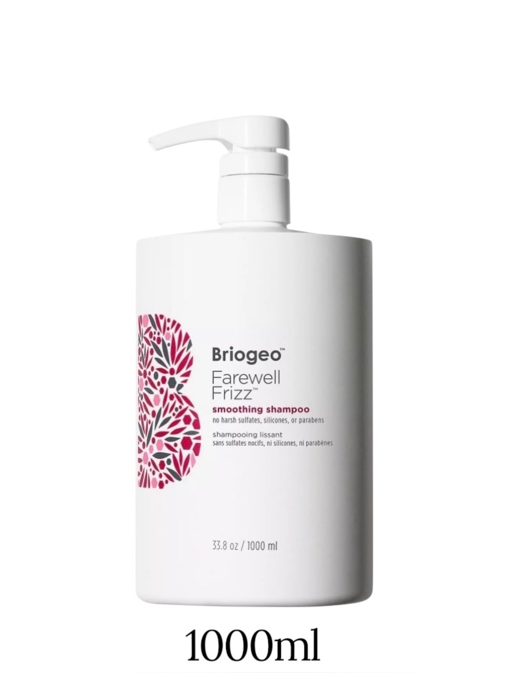Briogeo Farewell Frizz Smoothing Shampoo 33.8oz 1000ml Sealed New